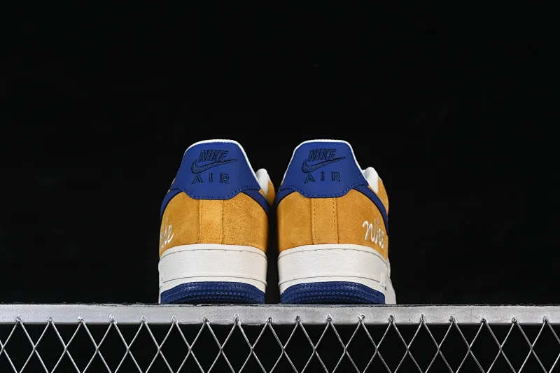 All categories Nk Air Force 1 Air Force series Nk Air Force 1 Low Air Force low-top Nike Air Force 1'07 Low White, gray, brown and blue stitching Air Force 1 low-top casual sneakers HF2794-100